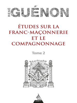 cover image of Études sur la franc-maconnerie et le compagnonnage, tome 2